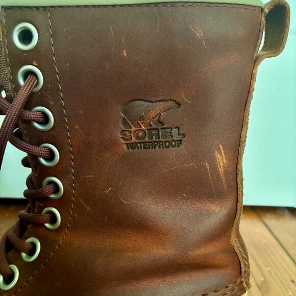 Sorel Waterproof Leather Duck Boots - Picture 7 of 10